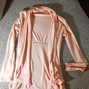 Sweater, Charlotte Russe, salmon, small